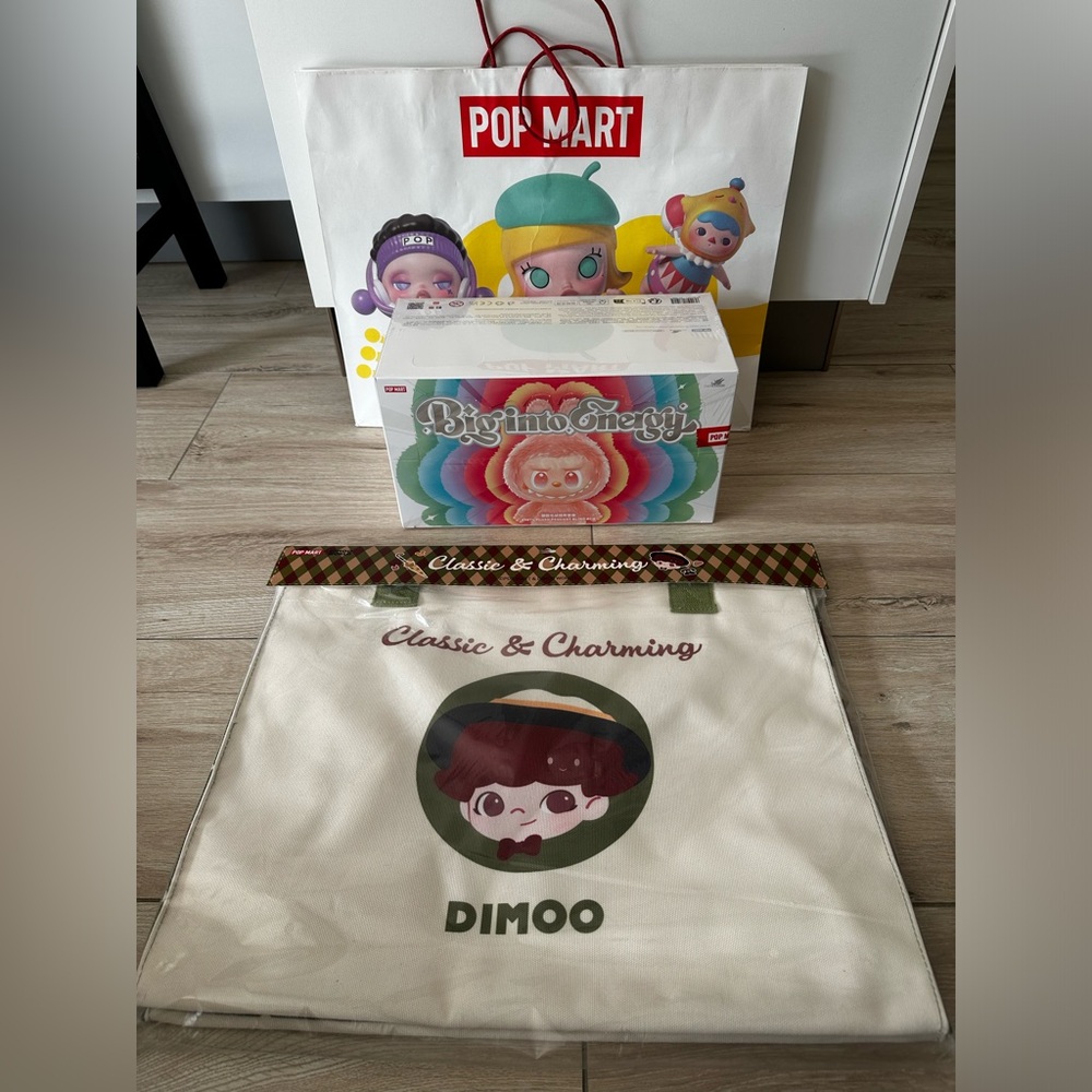 Authentic Pop Mart Labubu The Monsters Big into Energy Blind Box Set + More